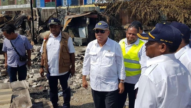 Bangunan Rusak di Papua, Dana Rekonstruksi Disiapkan Rp 100 M