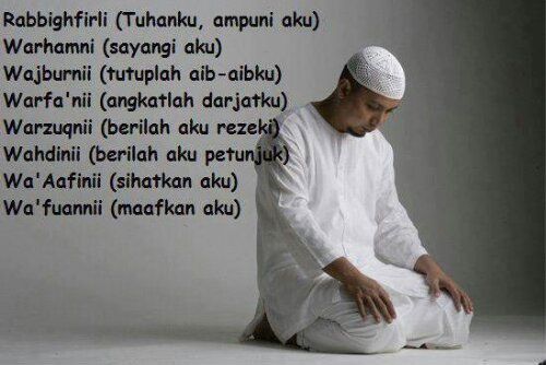 Hebatnya Do’a Diantara Dua Sujud