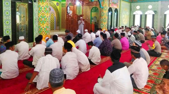 Shalat Istisqa, Ini Harapan Danramil 11 Tambusai