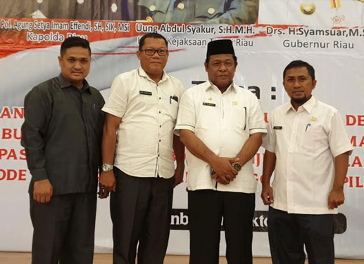 Wabup Rohil Hadiri Rapat Forkopimda Provinsi Riau Tahun 2019