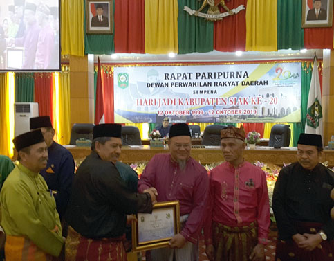 Alfedri Minta Masyarakat Ambil Bagian Dalam Pembangunan Siak