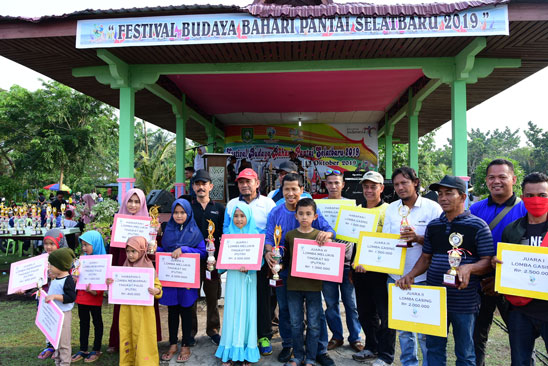 Ini Dia Pemenang Lomba Festival Budaya Bahari Pantai Selat Baru 2019