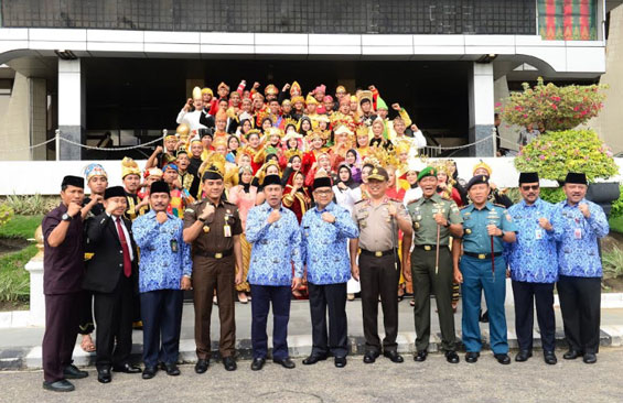 Gubernur Syamsuar Pimpin Upacara Hari Sumpah Pemuda ke 91 Tahun