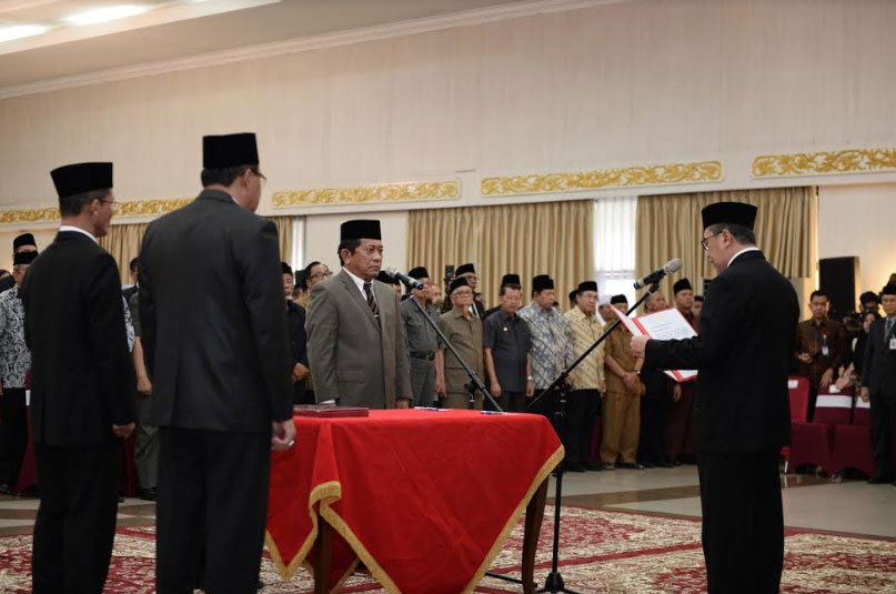 Yan Prana Jaya Resmi Jabat Sekdaprov Riau