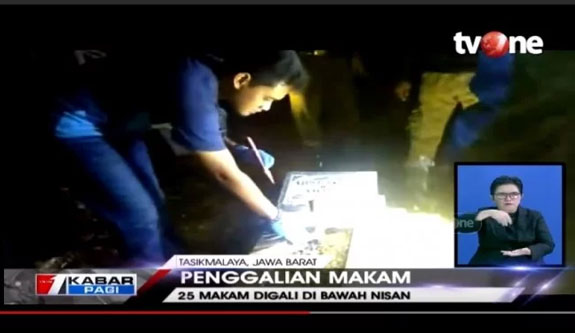 Puluhan Makam di Tasikmalaya Digali Misterius, Diduga untuk Ilmu Hitam