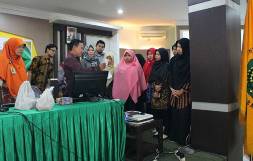 Dosen Fakultas Ilmu Budaya Unilak Gelar Bimtek Perpustakaan Digital