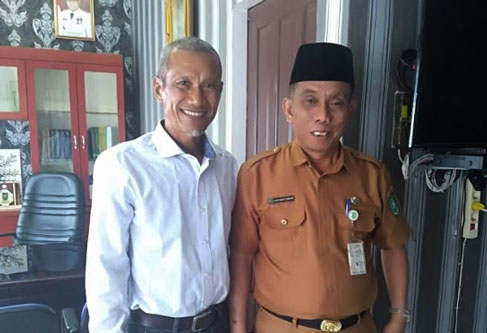 Gerak Cepat, DPD Partai Gelora Kabupaten Bengkalis Sambangi Kesbangpol