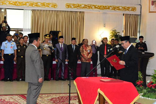 Bupati Bengkalis Ucapkan Selamat dan Tahniah Kepada Sekda Riau Yan Prana Jaya