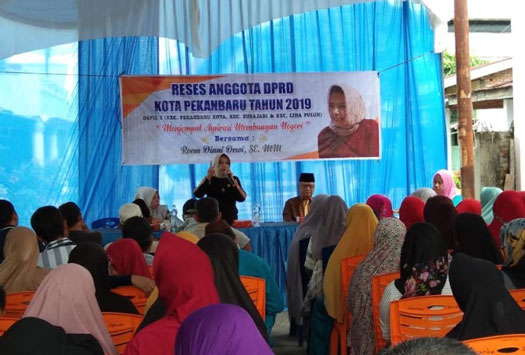 Reses ke Kampung Tengah, Roem Diani Dewi Jaring Aspirasi Warga
