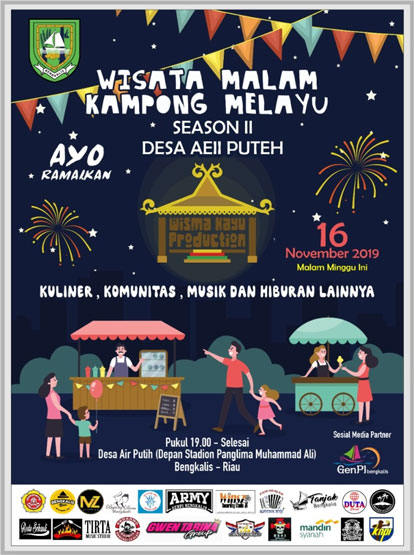 Jom Ramaikan Wisata Malam Kampung Melayu Desa Aei Puteh Season II