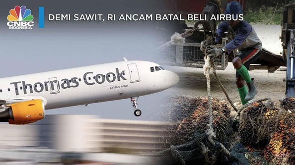 RI Ancam Boikot Airbus Gegara ‘Bully’ CPO, Ini Komentar Eropa