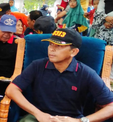 Danramil 02 Rambah Hadiri Peresmian Hutan Kota Pasir Pengaraian