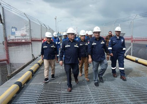Wakil Kepala SKK Migas Kunker ke PT CPI di Dumai