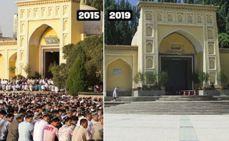Begini Sepinya Masjid Terbesar di China
