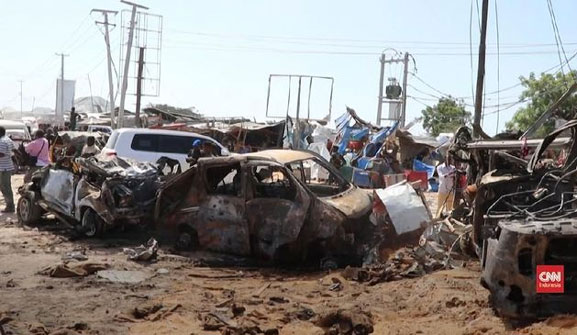 79 Tewas Akibat Bom Mobil di Somalia, Evakuasi Masih Berjalan
