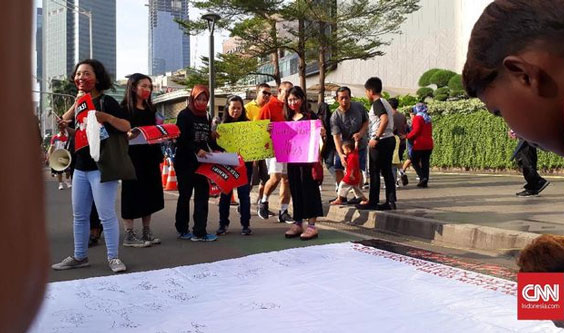 Kisruh Atlet Senam Tak Perawan, Aktivis Aksi Solidaritas