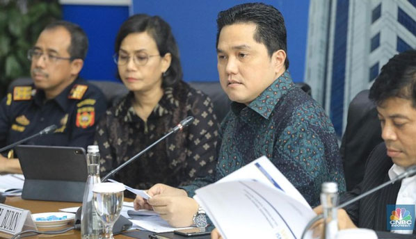 Pecat Dirut Garuda, Ini Pernyataan Lengkap Erick Thohir