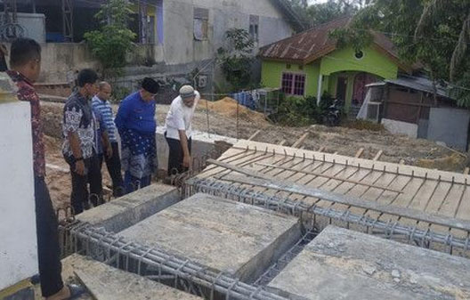 Wagubri Cek Langsung Pekerjaan Jembatan Sail