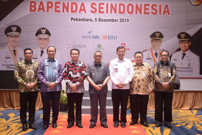 Wagubri Buka Rakernas Bapenda se-Indonesia