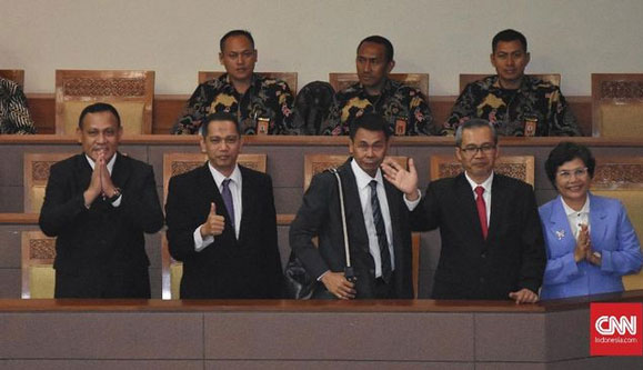 Rekam Jejak Lima Pimpinan KPK Periode 2019-2023