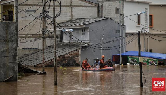 Banjir Jakarta, PLN Matikan 1.650 Gardu Listrik