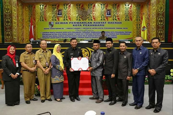 Meski Ada Sejumlah Catatan, Akhirnya DPRD Sahkan Perda Penyertaan Modal