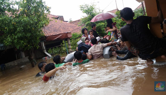 Korban Meninggal karena Banjir Jabodetabek Mencapai 26 Orang