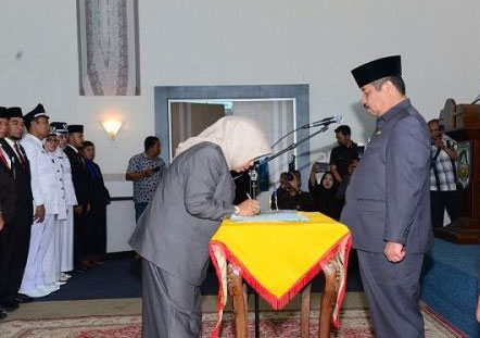 Bupati Bengkalis Lantik 8 Pejabat PTP dan 70 Pejabat Administrator