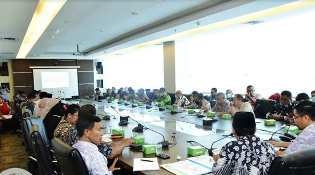 Pansus RTRW dan RDTR DPRD Kabupaten Bengkalis Kunjungi Dinas PUPR dan Perkim Riau