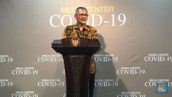 Update Covid-19 20 Maret 2020: 369 Kasus, 32 Meninggal