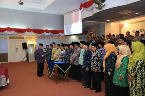 Alaidin Koto Resmi Pimpin ICMI Orwil Riau