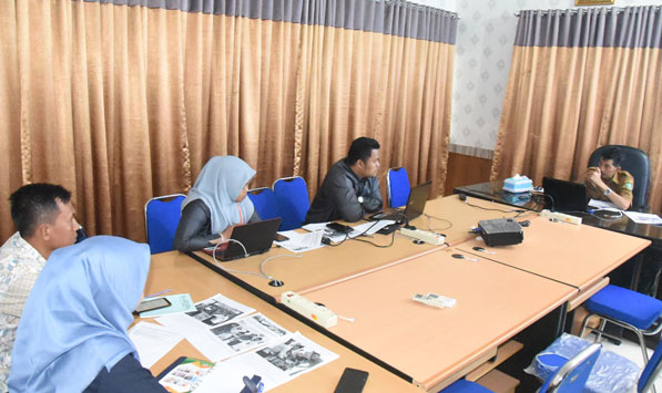 Staf Baznas Belajar Menulis Berita ke Diskominfotik