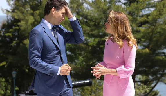 Istri PM Kanada Justin Trudeau Positif Corona