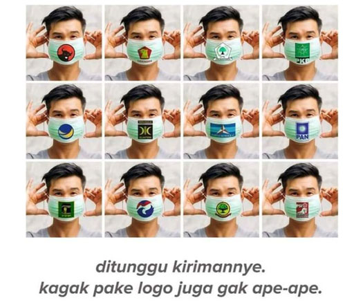 Netizen ke Parpol saat Masker Langka: Cuma Hadir saat Pemilu