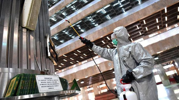 Istiqlal Tiadakan Jumatan Jika Corona Tak Mereda Pekan Depan