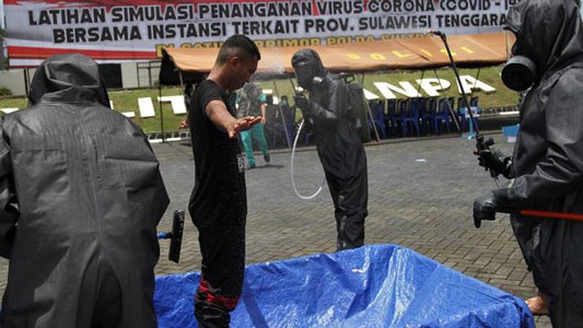 Tambahan 5 Kasus Corona di Sultra dari Calon Perwira Polda
