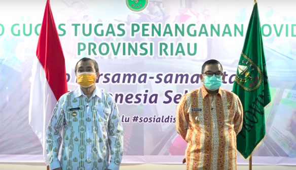 Gubernur dan Wakil Gubernur Riau Ucapkan Dirgahayu TNI AU Ke-74