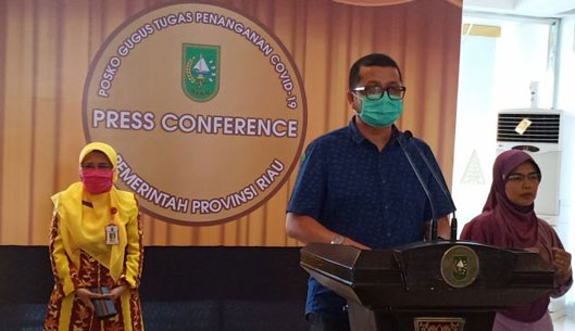 Jubir Covid-19 Riau: Positif Covid-19 Jadi 26 Kasus, 9 Pasien Sembuh, 4 Meninggal
