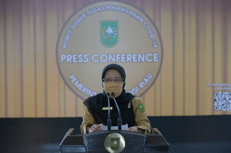 274 Sampel Negatif Covid-19 Diuji di Labor RSUD Arifin Achmad Riau