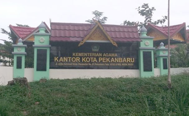 Kemenag Pekanbaru Tutup Sementara Layanan Pernikahan