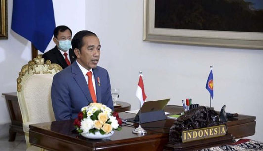 Jokowi Kutip Pejabat AS: Suhu Tinggi Perpendek Hidup Corona