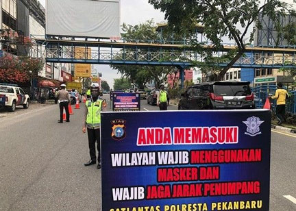 Pemko Pekanbaru Perpanjang PSBB 14 Hari Kedepan