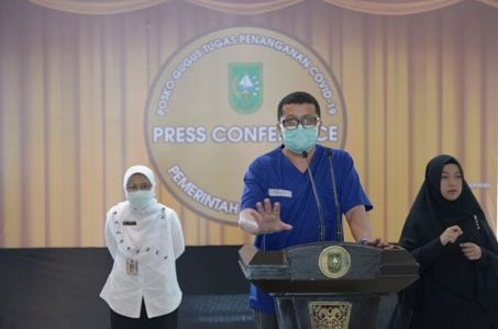 Hasil Swab Pertama, 9 Pasien Positif Covid-19 di Riau Dinyatakan Negatif