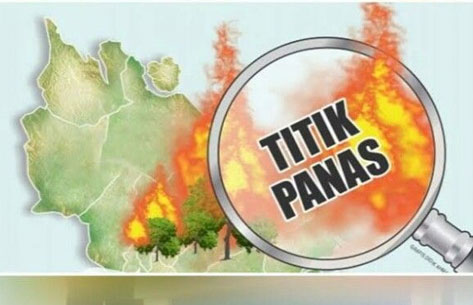 BMKG: Terdeteksi 6 Titik Panas di Riau