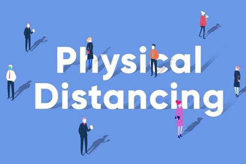 Pemko Pekanbaru Terus Galakkan Physical Distancing