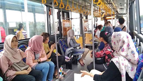 Gubri Minta Pemda Atur Jarak Dalam Transportasi Umum
