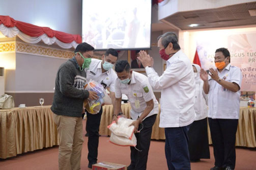 Gubri Sampaikan Rasa Bangga kepada Insan Pers Peliput Covid-19