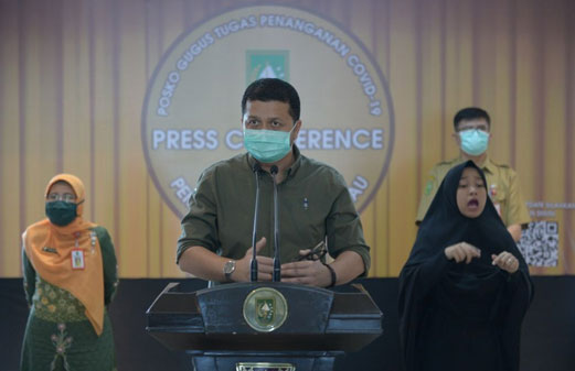 Update Covid-19 Riau: 106 Kasus Positif, 62 Sembuh, 6 Meninggal Dunia