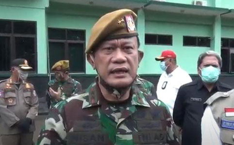 Sempat Belanja di Pasar Antri Cimahi, 111 Anggota Arhanud Dikarantina Mandiri