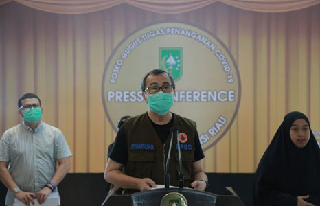 Kasus Positif Covid-19 Melonjak, Gubri Minta Masyarakat Tingkatkan Kesadaran